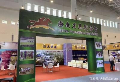 大陆马:海南省马术协会盛大亮相2020海口消费品展览会